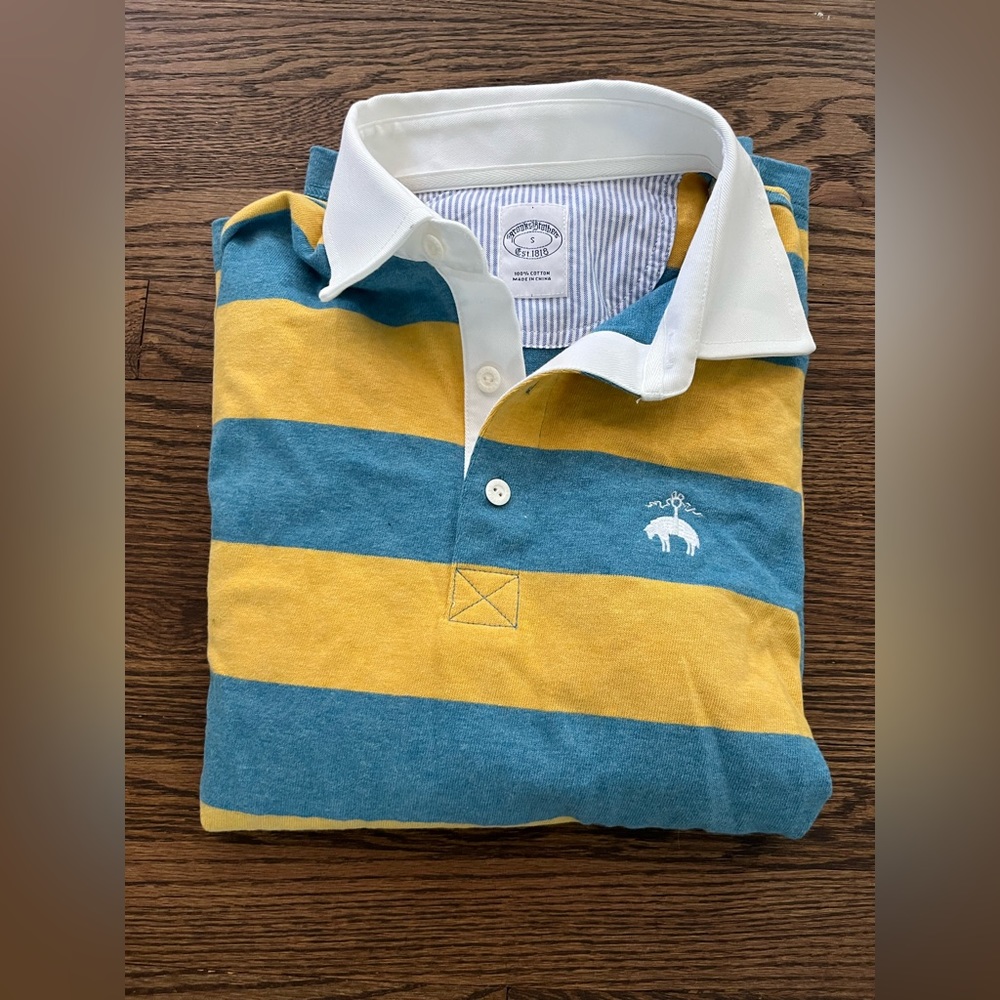 Brooks Brothers rugby shirt, long sleeve